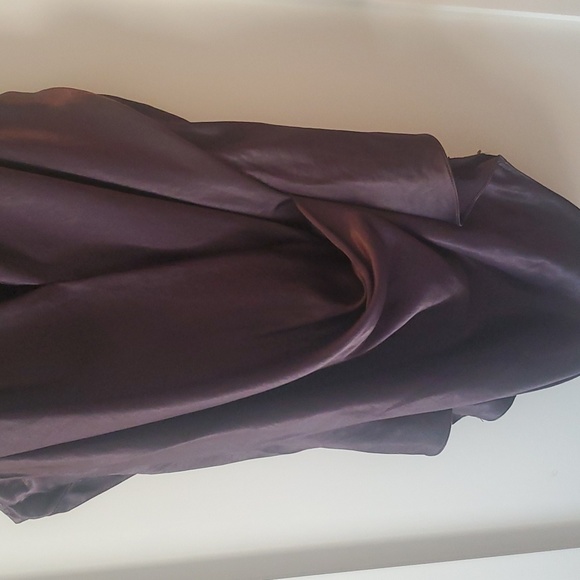 Helmut Lang Glass Suiting Drape front wrap tank blouse - Picture 3 of 4